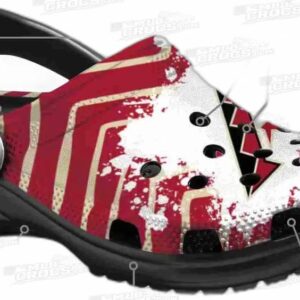 Arizona Diamondbacks MLB Crocs Clogs - Zigzag Paint Burst Baseball Fan Footwear 4
