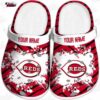 Chicago White Sox Black & White Splash Crocs – Custom Name Baseball Clogs