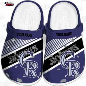 Colorado Rockies MLB Crocs Clogs - Vibrant Dual Tone Baseball Fan Footwear
