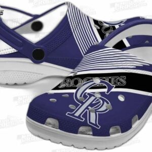 Colorado Rockies MLB Crocs Clogs - Vibrant Dual Tone Baseball Fan Footwear 2