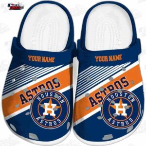 Houston Astros MLB Crocs Clogs - Vibrant Dual Tone Baseball Fan Footwear