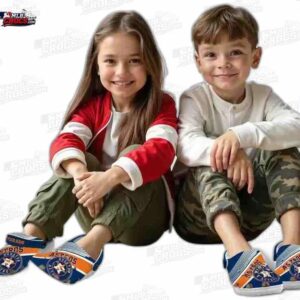 Houston Astros MLB Crocs Clogs - Vibrant Dual Tone Baseball Fan Footwear 7