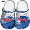 Philadelphia Phillies Liberty Bell Paint Burst Crocs – Custom Name Baseball Clogs Philadelphia Phillies Liberty Bell Paint Burst Crocs – Custom Name Baseball Clogs