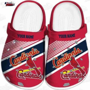 St Louis Cardinals MLB Crocs Clogs - Vibrant Dual Tone Baseball Fan Footwear