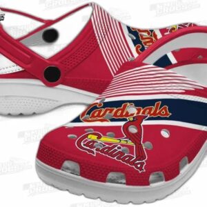 St Louis Cardinals MLB Crocs Clogs - Vibrant Dual Tone Baseball Fan Footwear 2
