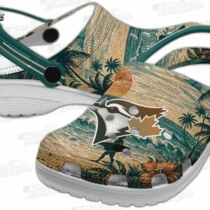 Toronto Blue Jays MLB Crocs Clogs - Wave Scene Fir Green Baseball Fan Footwear 2